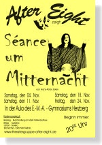 Plakat: Sance um Mitternacht